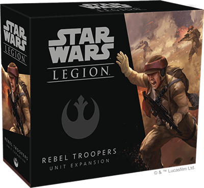 Dit is een foto van het spel Rebel Troopers Unit - Star Wars Legion te koop bij Speldorado Spellenwinkel Delft