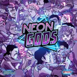 Dit is een foto van het spel Neon Gods te koop bij Speldorado Spellenwinkel Delft