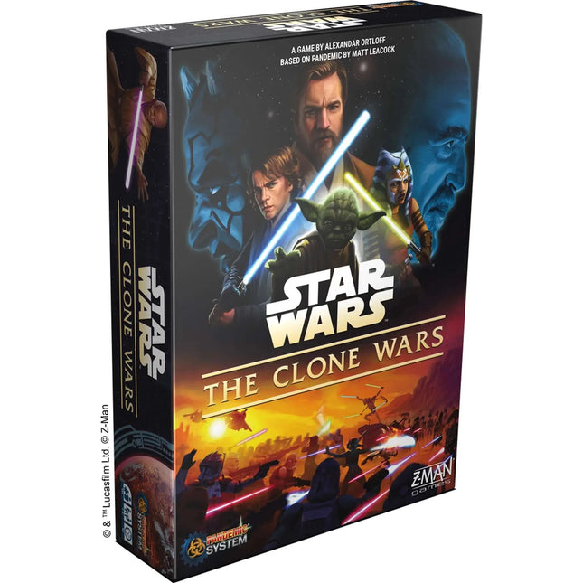 Dit is een foto van het spel Star Wars The Clone Wars - Pandemic System Game EN te koop bij Speldorado Spellenwinkel Delft