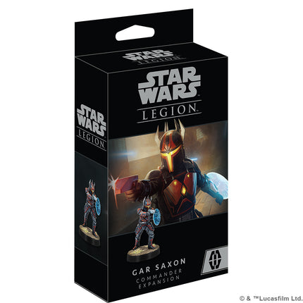 Dit is een foto van het spel Gar Saxon Commander Expansion En - Star Wars Legion te koop bij Speldorado Spellenwinkel Delft