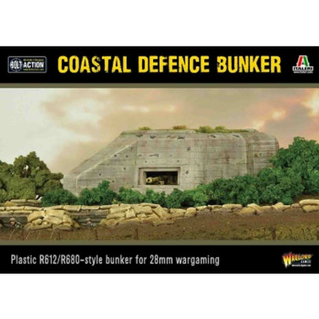 Coastal Defence Bunker voor Bolt Action - terrein scenery schaal 1:58 miniatuur