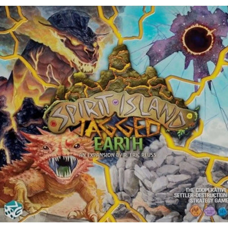 Dit is een foto van het spel Spirit Island Jagged Earth EN te koop bij Speldorado Spellenwinkel Delft