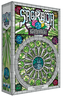Dit is een foto van het spel Sagrada The Great Facades Glory EN te koop bij Speldorado Spellenwinkel Delft