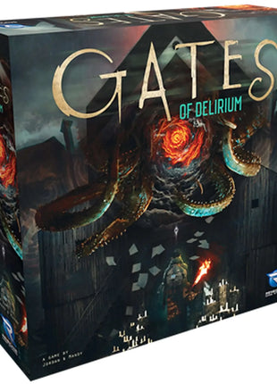 Dit is een foto van het spel Gates Of Delirium te koop bij Speldorado Spellenwinkel Delft