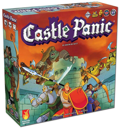 Castle Panic 2nd Edition EN – gezellig bordspel – 1 tot 6 spelers