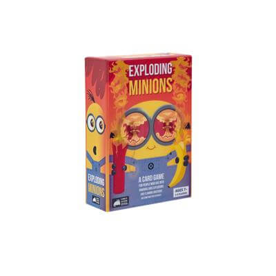 Dit is een foto van het spel Exploding Minions EN te koop bij Speldorado Spellenwinkel Delft