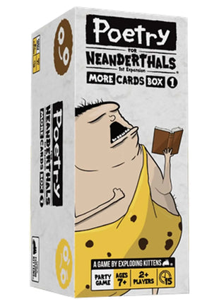 Dit is een foto van het spel Poetry for Neanderthals 1st Expansion EN te koop bij Speldorado Spellenwinkel Delft
