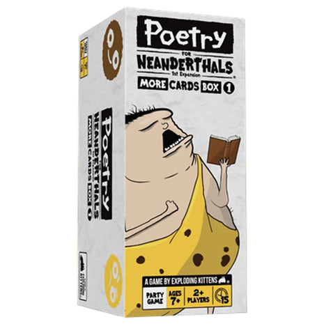 Dit is een foto van het spel Poetry for Neanderthals 1st Expansion EN te koop bij Speldorado Spellenwinkel Delft