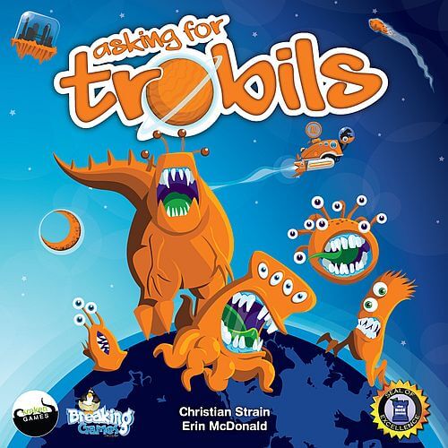Dit is een foto van het spel Asking For Trobils te koop bij Speldorado Spellenwinkel Delft