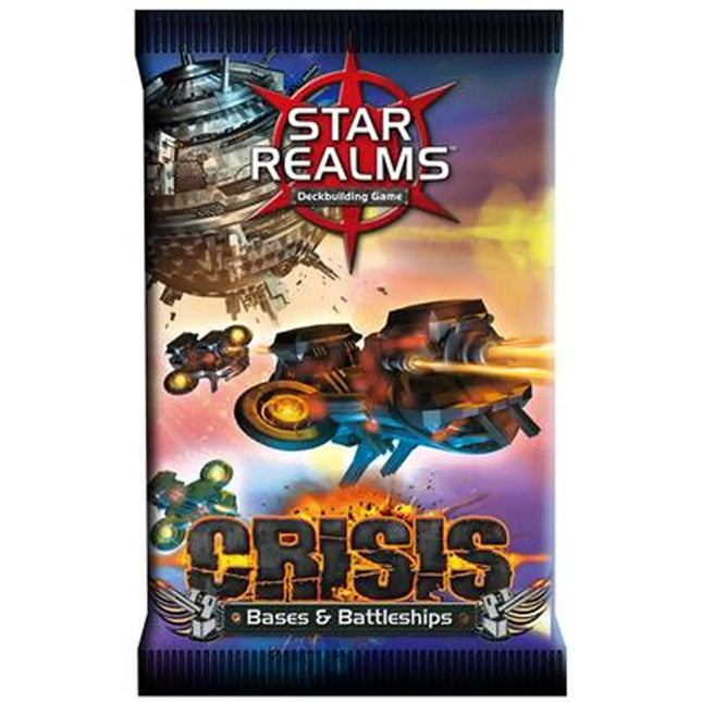 Dit is een foto van het spel Star Realms Crisis Bases & Battleships - EN te koop bij Speldorado Spellenwinkel Delft