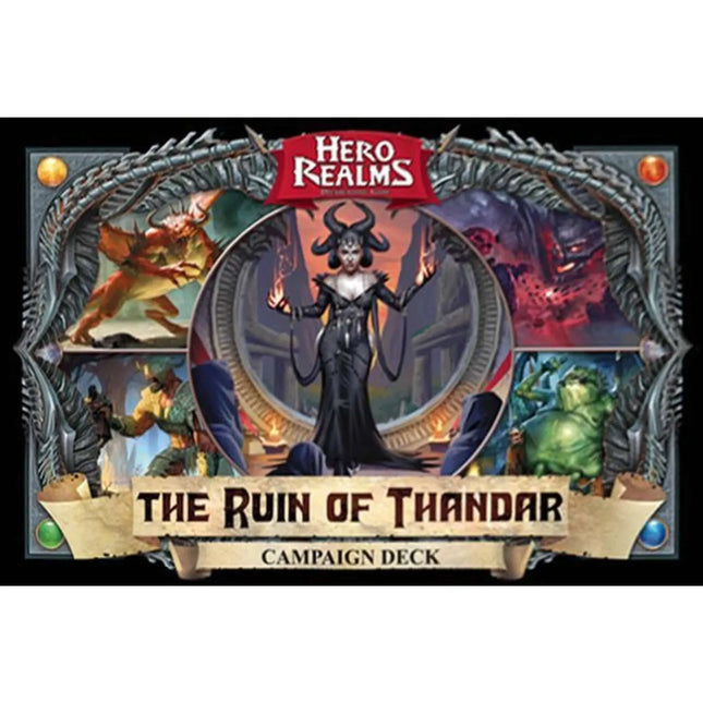 Dit is een foto van het spel Hero Realms The Ruin Of Thandar - Campaign te koop bij Speldorado Spellenwinkel Delft