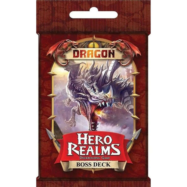 Dit is een foto van het spel Hero Realms Dragon Boss Deck EN te koop bij Speldorado Spellenwinkel Delft