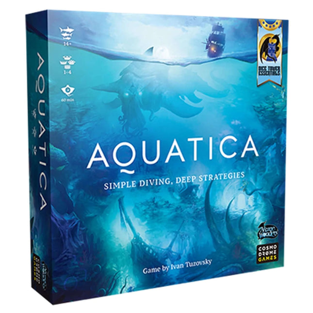 Dit is een foto van het spel Aquatica - EN te koop bij Speldorado Spellenwinkel Delft