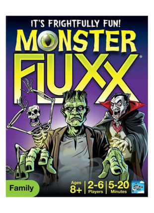 Monster Fluxx EN – party kaartspel – 2 tot 6 spelers