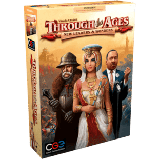 Through The Ages New Leaders & Wonders - En – strategisch bordspel – 2 tot 4 spelers