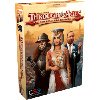 Through The Ages New Leaders & Wonders - En – strategisch bordspel – 2 tot 4 spelers