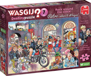 Wasgij Retro Destiny 7 - nieuwe titel , 1000 stukjes, 1110100017 van Jumbo te koop bij Speldorado !