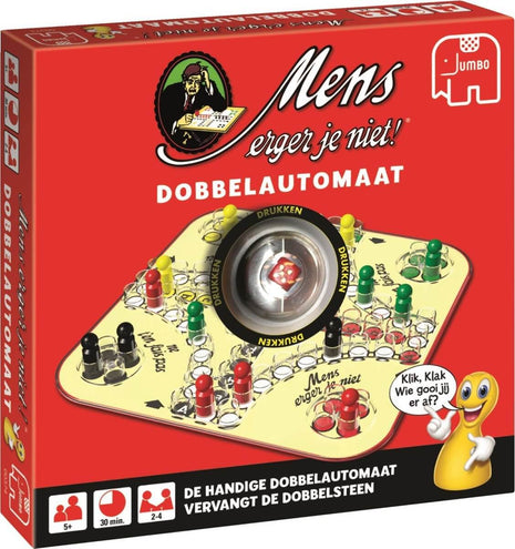 Mens erger je niet! Klikklak – gezellig bordspel – 2 tot 4 spelers