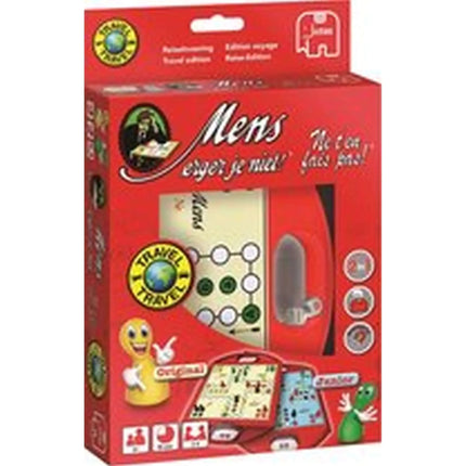 Dit is een foto van het spel Mens Erger Je Niet! Compact te koop bij Speldorado Spellenwinkel Delft