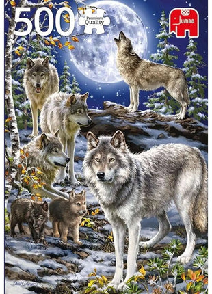 Dit is een foto van het spel Wolf Pack In Winter te koop bij Speldorado Spellenwinkel Delft