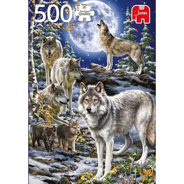 Dit is een foto van het spel Wolf Pack In Winter te koop bij Speldorado Spellenwinkel Delft