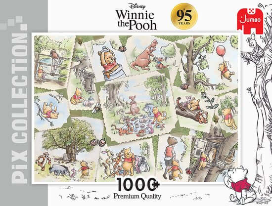 Dit is een foto van het spel Disney Winnie The Pooh 95th Anniversary te koop bij Speldorado Spellenwinkel Delft