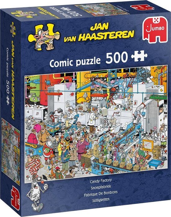 Jan van Haasteren Snoepfabriek , 500 stukjes, 19025 van Jumbo te koop bij Speldorado !