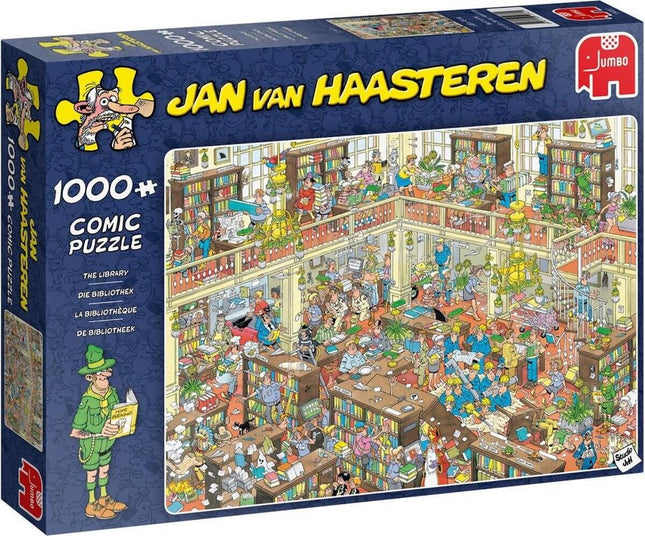 Jan van Haasteren De Bibliotheek , 1000 stukjes, 19092 van Jumbo te koop bij Speldorado !