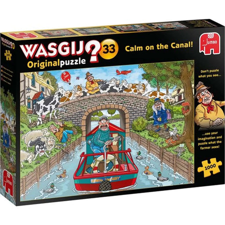 Dit is een foto van het spel Original 33 Stilte Op De Gracht!? te koop bij Speldorado Spellenwinkel Delft