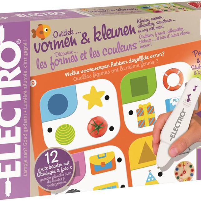 Dit is een foto van het spel Electro Wonderpen Ontdek Vormen & Kleuren te koop bij Speldorado Spellenwinkel Delft