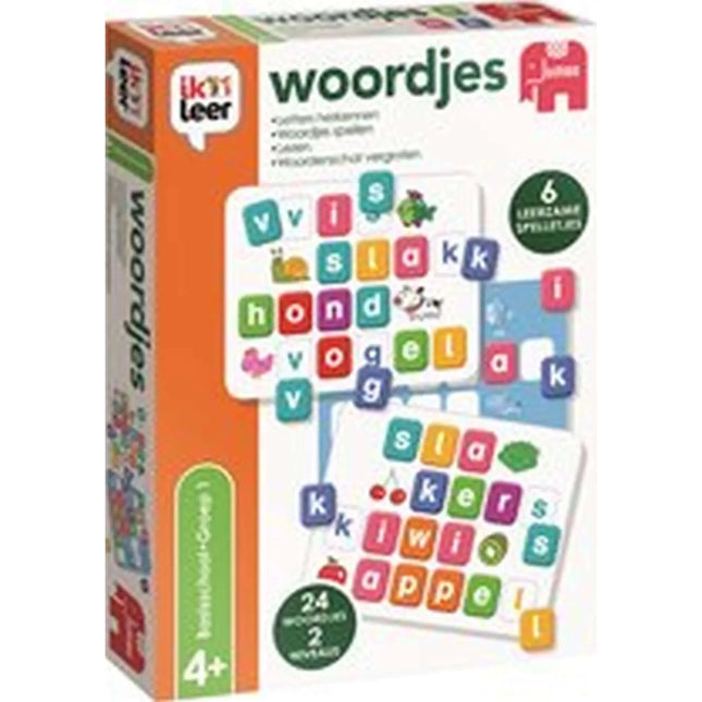 Dit is een foto van het spel Ik Leer Woordjes te koop bij Speldorado Spellenwinkel Delft