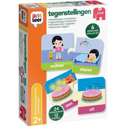 Dit is een foto van het spel Ik Leer Tegenstellingen te koop bij Speldorado Spellenwinkel Delft