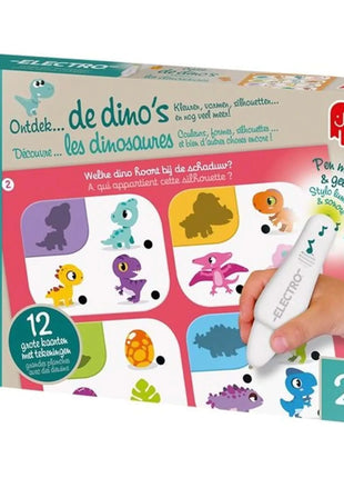 Dit is een foto van het spel Electro Wonderpen Ontdek De Dino's te koop bij Speldorado Spellenwinkel Delft