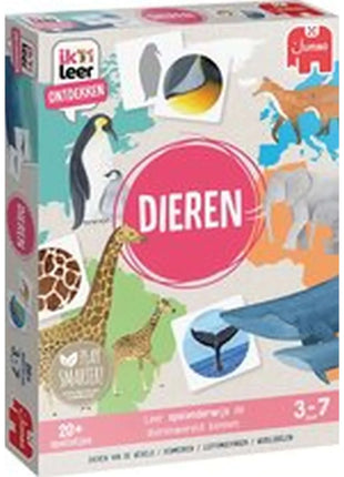 Dit is een foto van het spel Ik Leer Ontdekken Dieren te koop bij Speldorado Spellenwinkel Delft
