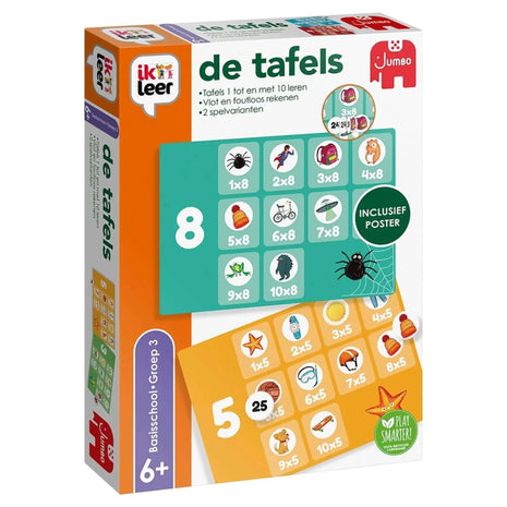 Dit is een foto van het spel Ik Leer De Tafels te koop bij Speldorado Spellenwinkel Delft