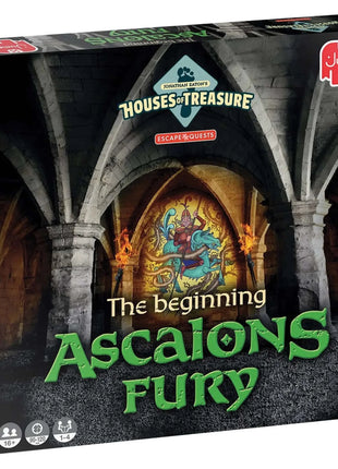 Dit is een foto van het spel Escape Quest The Beginning Ascalons Fury te koop bij Speldorado Spellenwinkel Delft