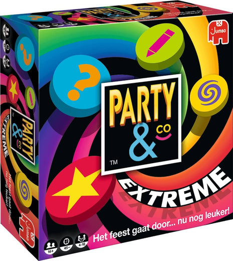 Party & Co. Extreme – party bordspel – 2 tot 4 spelers