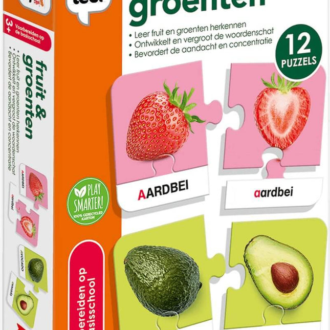 Dit is een foto van het spel Ik Leer Fruit & Groenten te koop bij Speldorado Spellenwinkel Delft
