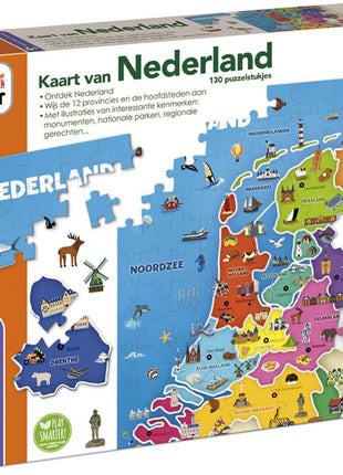 Dit is een foto van het spel Ik Leer Kaart van Nederland te koop bij Speldorado Spellenwinkel Delft