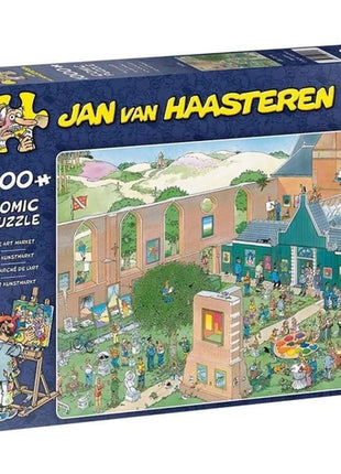 Dit is een foto van het spel De Kunstmarkt, te koop bij Speldorado Spellenwinkel Delft