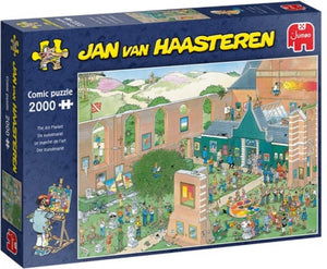 Jan van Haasteren De Kunstmarkt , 2000 stukjes, 20023 van Jumbo te koop bij Speldorado !