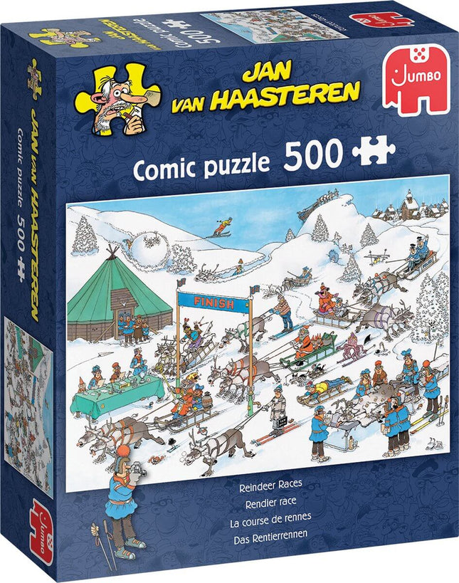 Jan van Haasteren Rendier Race , 500 stukjes, 20051 van Jumbo te koop bij Speldorado !