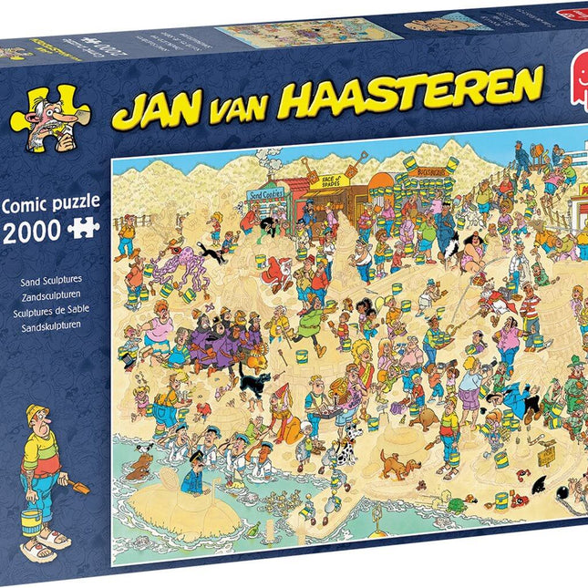 Dit is een foto van het spel JvH Zandsculpturen (2000) te koop bij Speldorado Spellenwinkel Delft