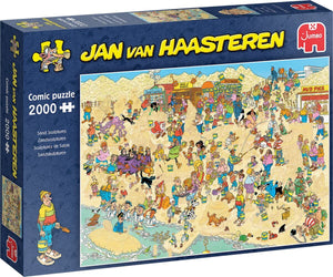 Jan van Haasteren Zandsculpturen , 2000 stukjes, 20072 van Jumbo te koop bij Speldorado !
