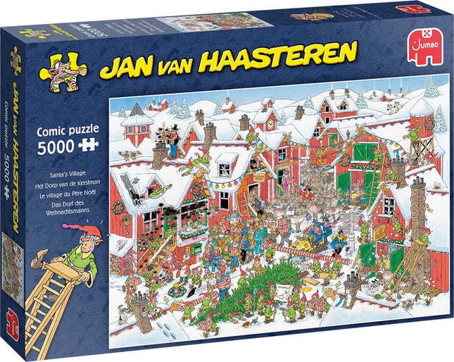 Jan van Haasteren Het Dorp Van De Kerstman , 5000 stukjes, 20076 van Jumbo te koop bij Speldorado !