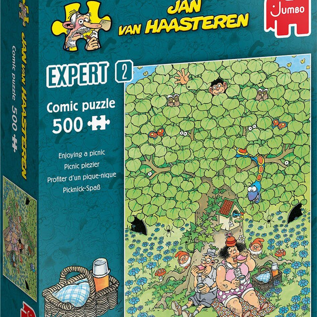 Dit is een foto van het spel JvH Expert 2 Picknick Plezier (500) te koop bij Speldorado Spellenwinkel Delft