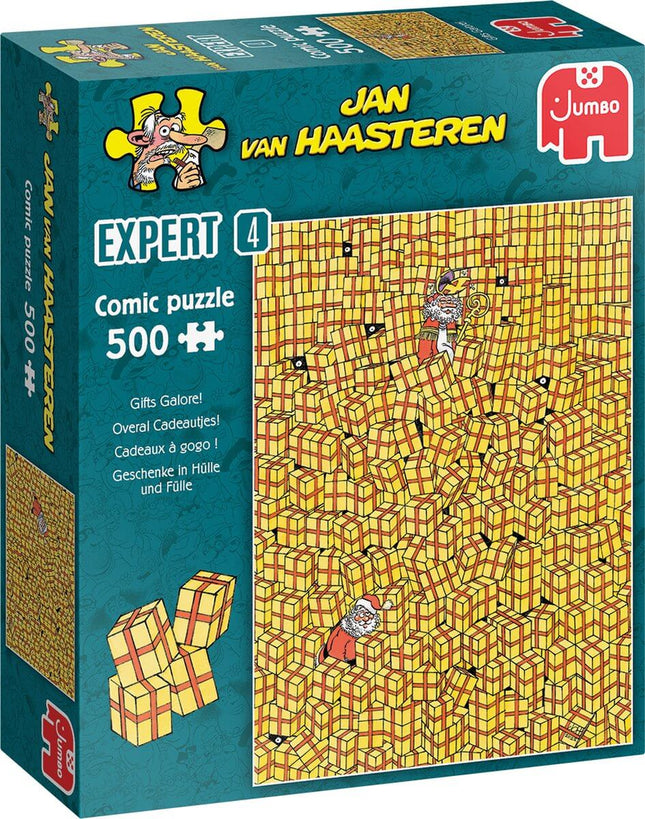 Jan van Haasteren Expert 4 Overal cadeautjes , 500 stukjes, 20092 van Jumbo te koop bij Speldorado !