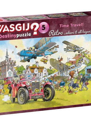 Dit is een foto van het spel Retro Destiny 5 Tijdrijzen te koop bij Speldorado Spellenwinkel Delft