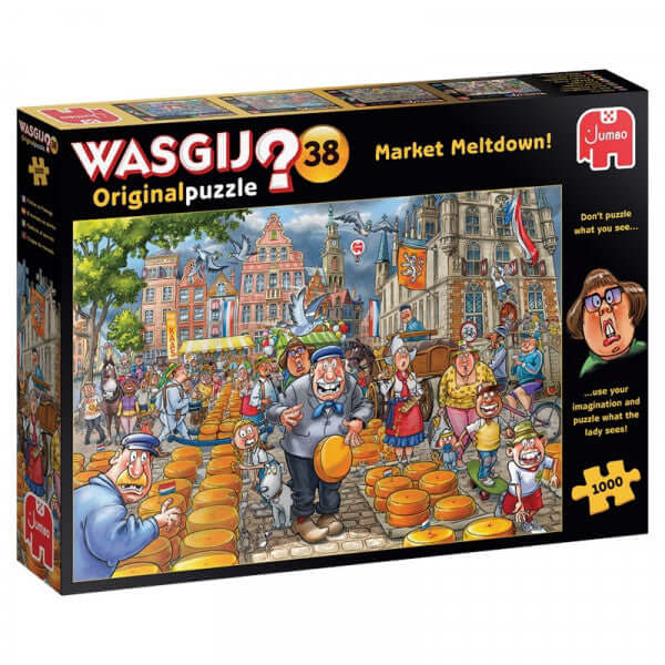 Dit is een foto van het spel Kaasalarm! - wasgij Original te koop bij Speldorado Spellenwinkel Delft