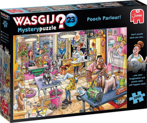 Wasgij Mystery 23 - Trimsalon Kwispel! , 1000 stukjes, 25018 van Jumbo te koop bij Speldorado !